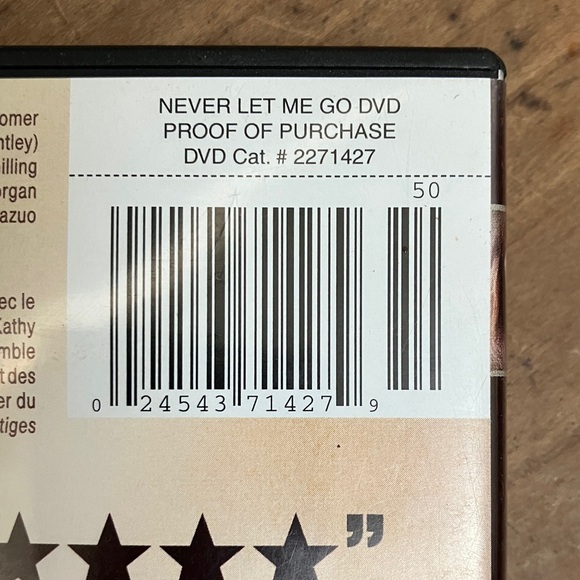 Never Let Me Go DVD based on book by Kazuo Ishiguro - Picture 2 of 10
